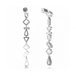 Swarovski Ohrringe-Mesmera Drop Ohrhänger Verschiedene Schliffe Lang Weiss - 5661687