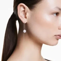 Swarovski Ohrringe-Meteora Drop Ohrhänger Weiss - 5683448