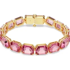 Swarovski Armbänder-Millenia Armband Oktagon Schliff Rosa Gold - 5683428