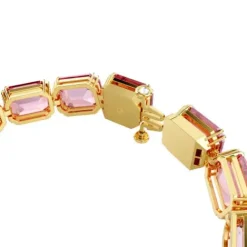 Swarovski Armbänder-Millenia Armband Oktagon Schliff Rosa Gold - 5683428