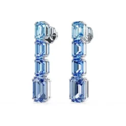Swarovski Ohrringe-Millenia Drop Ohrhänger Oktagon Schliff Farbverlauf Blau - 5696516