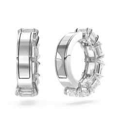 Swarovski Ohrringe-Millenia Ohrclips Kissenschliff Weiss - 5654557