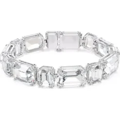 Swarovski Armbänder-Millenia Tennis Armband Oktagon Schliff Weiss - 5705770