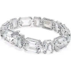 Swarovski Armbänder-Millenia Tennis Armband Oktagon Schliff Weiss - 5705770