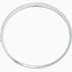 Swarovski Armbänder-Twist Armreif Weiss