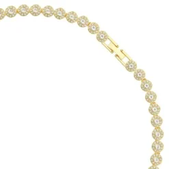 Swarovski Schmuck Set-Una Angelic Set Rundschliff Weiss Gold - 5720506