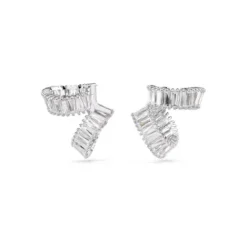 Swarovski Ohrringe-x Ariana Grande Ohrspangen Baguette Schliff Weiss Rhodiniert - 5720872