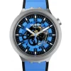 Swatch Silikonarmband-Azure Blue Daze - SB07S106