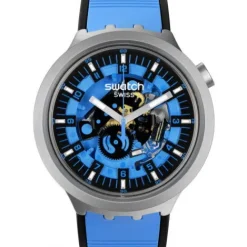 Swatch Silikonarmband-Azure Blue Daze - SB07S106