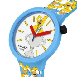 Swatch Silikonarmband-Best Dad Ever - SB05Z100