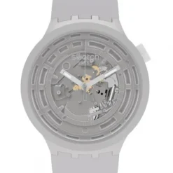 Swatch Silikonarmband-Big Bold Bioceramic Next Grey - SB03M100