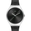 Swatch Armbanduhren-Black Quilted - SYXS136