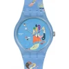 Swatch Silikonarmband-Blue Sky By Vassily Kandinsky The Watch - SUOZ342