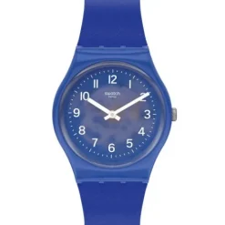 Swatch Silikonarmband-Blurry Blue - GL124