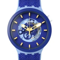 Swatch Silikonarmband-Bouncing Blue - SB05N105