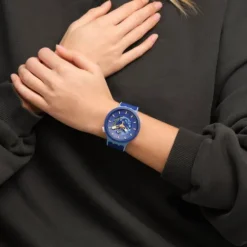 Swatch Silikonarmband-Bouncing Blue - SB05N105