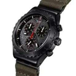 Swatch Textilarmband (Nato)-by the Bonfire - YVB416