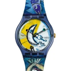 Swatch Silikonarmband-Chagall's Blue Circus - SUOZ365