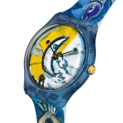 Swatch Silikonarmband-Chagall's Blue Circus - SUOZ365