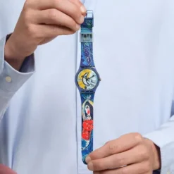 Swatch Silikonarmband-Chagall's Blue Circus - SUOZ365