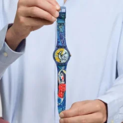 Swatch Silikonarmband-Chagall's Blue Circus - SUOZ365