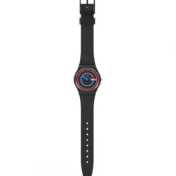 Swatch Silikonarmband-Circling Black - SO28B706