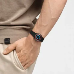 Swatch Silikonarmband-Circling Black - SO28B706