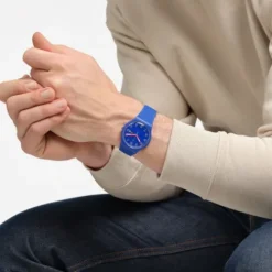 Swatch Silikonarmband-Cobalt Disco - SO29N705