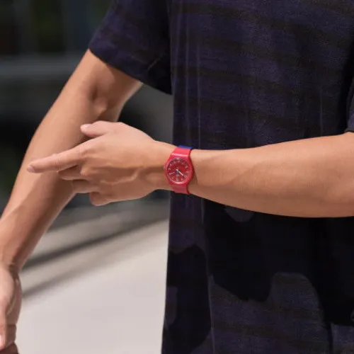 Swatch Silikonarmband-Colore Blocco - SO28R112