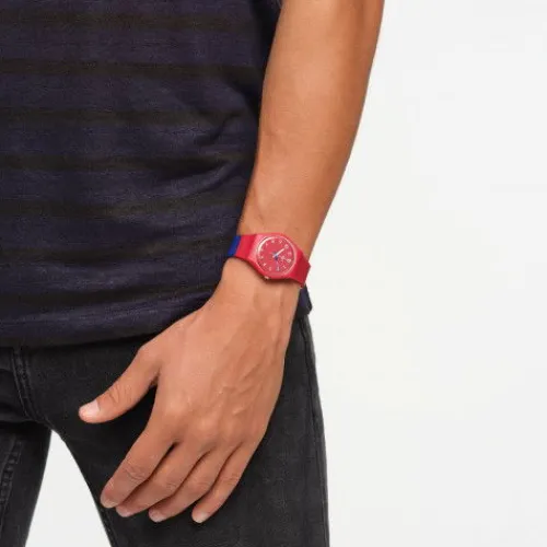 Swatch Silikonarmband-Colore Blocco - SO28R112