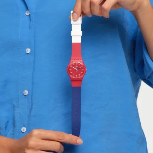 Swatch Silikonarmband-Colore Blocco - SO28R112