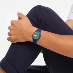 Swatch Silikonarmband-Cycles of Indigo - SO28N403