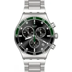 Swatch Metallarmband-Dark Green Irony - YVS506G