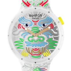 Swatch Silikonarmband-Dragon in Cloud - SB05Z102