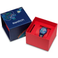 Swatch Silikonarmband-Dragon in Waves - SO28Z125