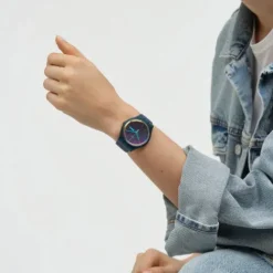 Swatch Silikonarmband-Fade to Pink - SO29N707