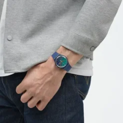 Swatch Silikonarmband-Fade to Teal - SO29N708