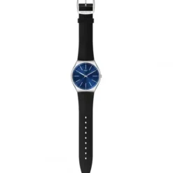 Swatch Lederarmband-Formal Blue 42 - SS07S125