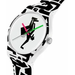 Swatch Silikonarmband-Freeze Time - SO29Z147