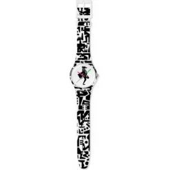 Swatch Silikonarmband-Freeze Time - SO29Z147