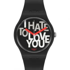 Swatch Silikonarmband-Hate 2 Love - SUOB185