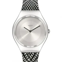 Swatch Textilarmband (Nato)-Irony Black'n'White - SYXS142