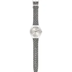 Swatch Textilarmband (Nato)-Irony Black'n'White - SYXS142