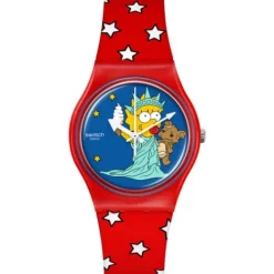 Swatch Silikonarmband-Little Lady Liberty - SO28Z120