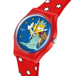 Swatch Silikonarmband-Little Lady Liberty - SO28Z120