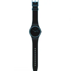 Swatch Silikonarmband-Minimal Line Blue - SO29S701