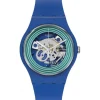 Swatch Silikonarmband-One More Thing Blue Rings - SO29N104
