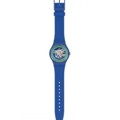 Swatch Silikonarmband-One More Thing Blue Rings - SO29N104