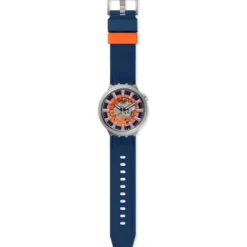 Swatch Silikonarmband-Orange in The Works - SB07S114