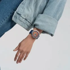 Swatch Silikonarmband-Orange in The Works - SB07S114